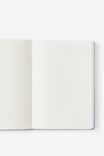 Personalised Metro A5 Hard Lined Notebook, DIFFUSION SILVER LILAC - alternate image 2