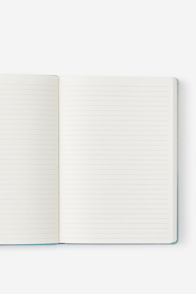 Personalised Metro A5 Hard Lined Notebook, DIFFUSION SILVER LILAC
