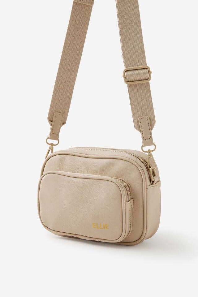 Personalised Pro Camera Crossbody, CHAI LATTE