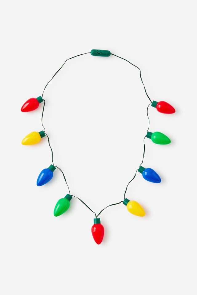 Christmas Light Up Necklace, CHRISTMAS LIGHTS
