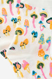 Mid Crew Socks, MUSHROOMS YDG - alternate image 3
