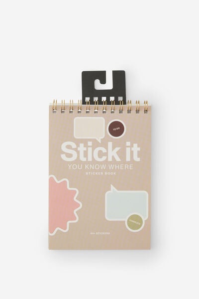 Stick It Sticker Book, PRODUCTIVITY DIARY