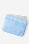 Personalised Pro 16 Inch Laptop Case 2, BLUE SKIES FLOWER - example image 3