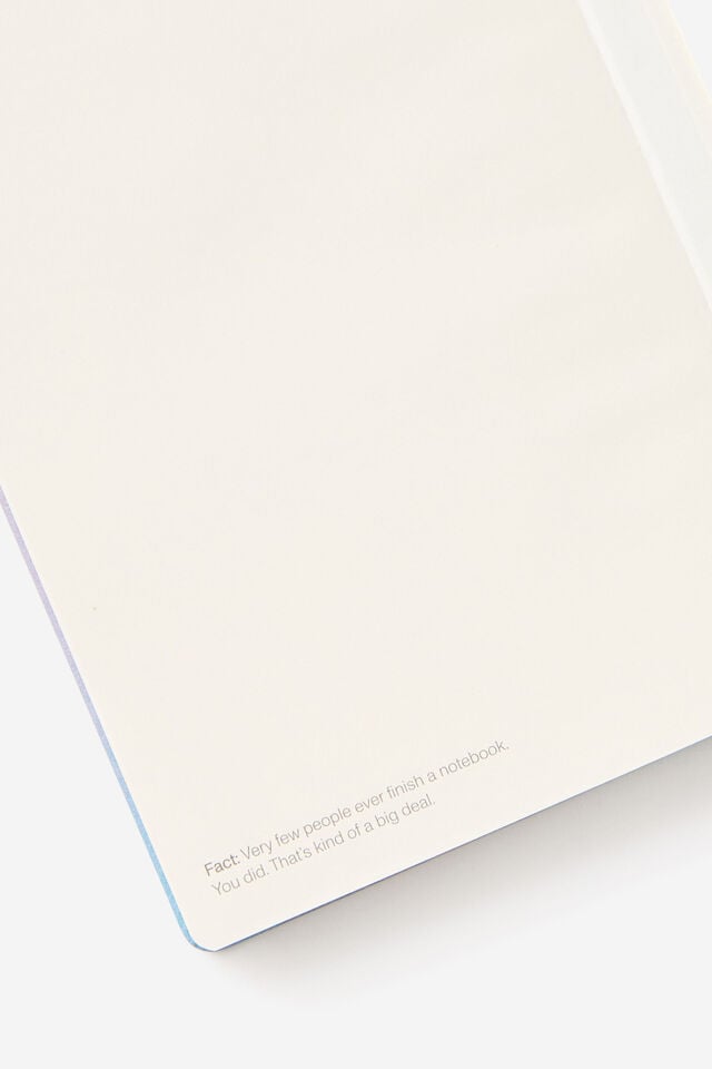 Metro A5 Hard Plain Notebook, DIFFUSION SILVER LILAC
