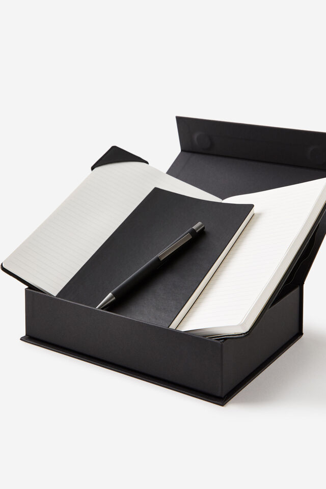 Notebook Gift Set, BLACK