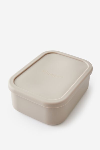 Fill Me Up Silicone Container 1.3L, HUNGRY/RIVER GUM