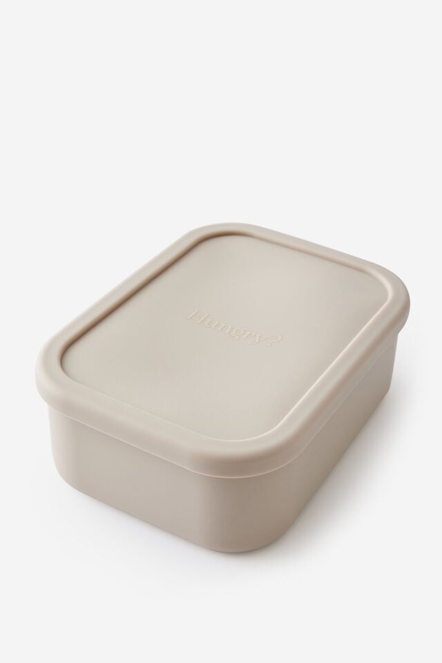 Fill Me Up Silicone Container 1.3L, HUNGRY/RIVER GUM