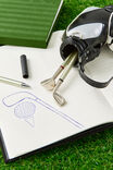 A5 Clothbound Journal, MARTINI GREEN - example image 2