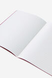 A5 Stitch Notebook, CABERNET - alternate image 3
