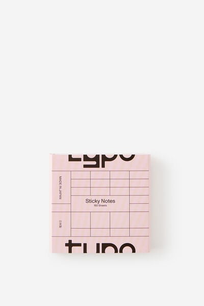 Sticky Note Booklet, RIVER GUM