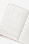 2026 A5 Daily Hard Metro Diary, Ditsy Pansy Pink Clay - alternate image 4