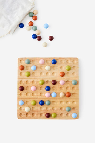 Premium Wooden Board Game, SUDOKU