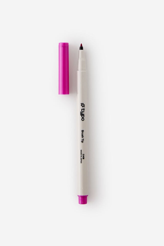 Brush Tip Pen, MAGENTA
