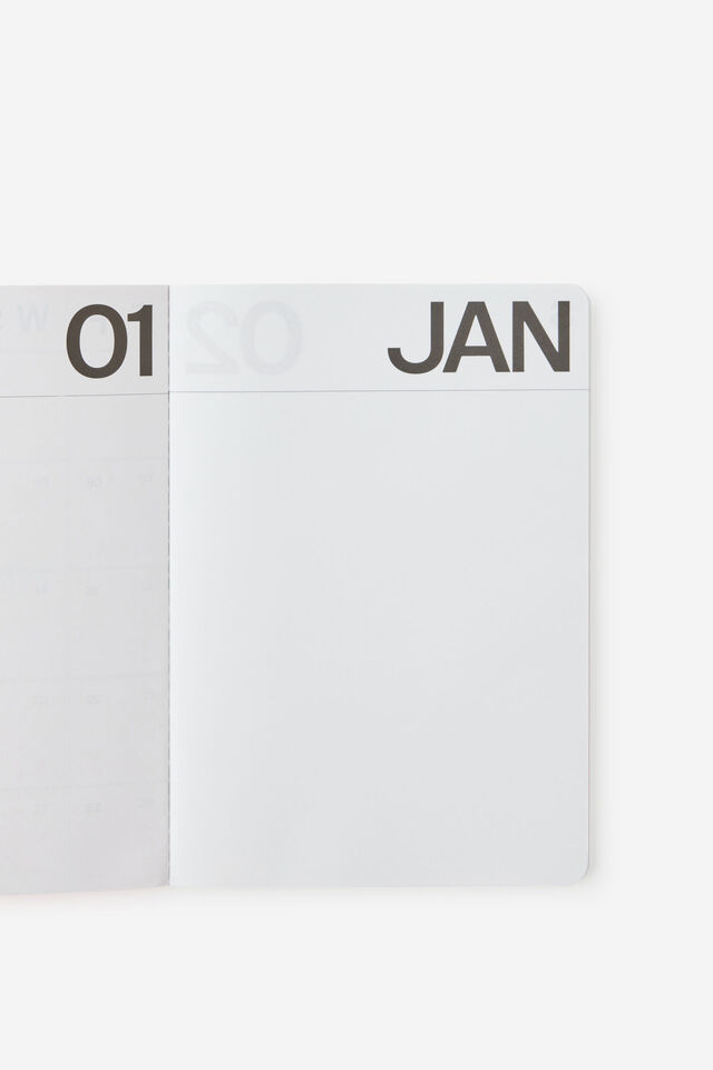 2027 A5 Daily Diary 12Pk Box Set, OPEN AGENDA