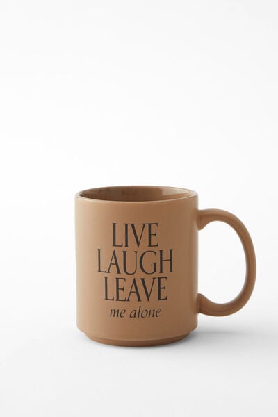 Daily Mug, LIVE LAUGH LEAVE