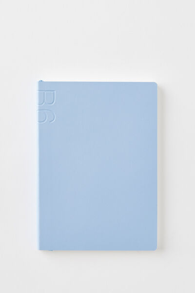 B6 Soft Cover Lined Notebook, BLUE SKIES