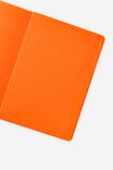 Personalised B5 Hard Cover Lined Notebook, LAVA RED - example image 4