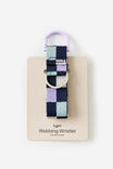 Webbing Wristlet, DEEP SPACE COLOUR BLOCK - example image 3