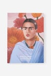Premium A4 Stitch Bound Watercolour, LCN FRK FRIDA KAHLO FLOWERS - alternate image 1