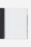 A4 Spiralbound Subject Notebook, ORCHID CAT - example image 2