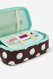 Arlow Pencil Case V2, ESPRESSO POLKA - example image 2