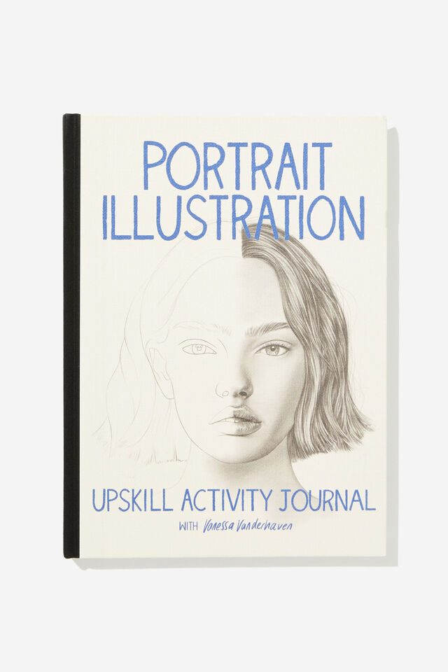 A4 Luxe Upskill Journal, PORTRAIT ILLUSTRATION