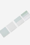 Sticky Note Booklet, TYPO GREEN - example image 3
