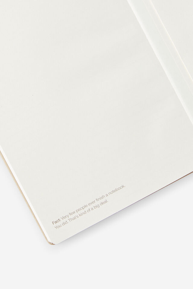 Personalised Metro A5 Hard Lined Notebook, Chai