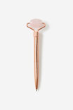 Roller Ballpoint Pen, ROSE QUARTZ - example image 1