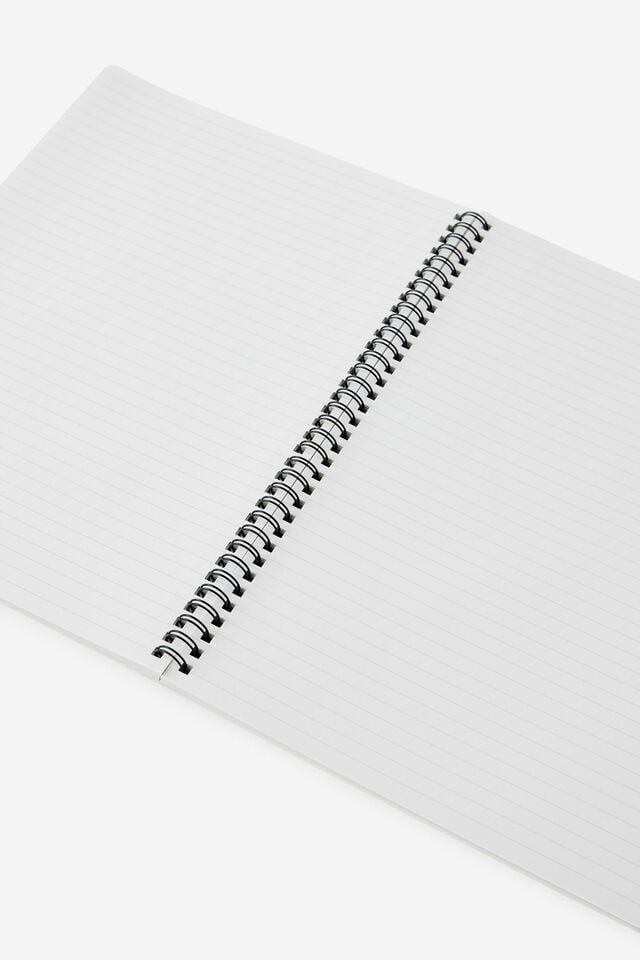 A4 Spiralbound Notebook, FRUIT STICKERS