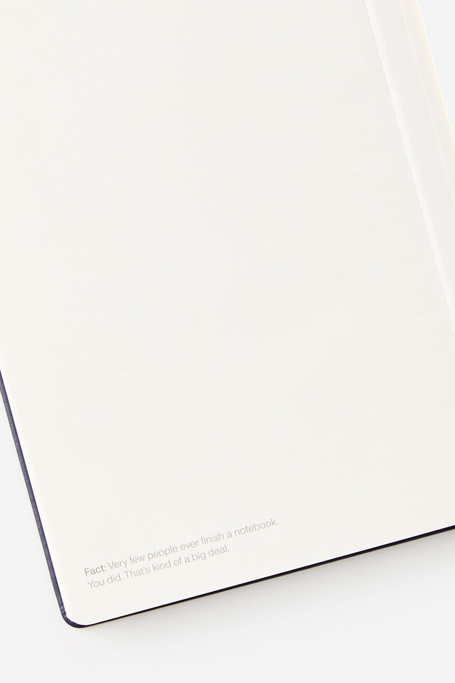 Metro A5 Hard Lined Notebook, Limoncello