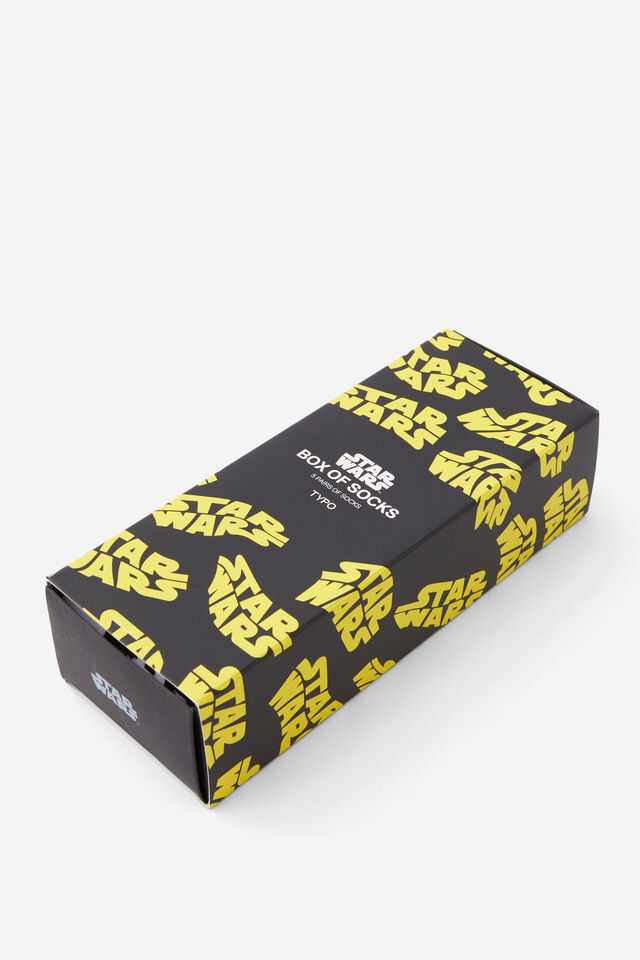 Box Of Socks, LCN LUC STAR WARS CHARACTERS (M/L)