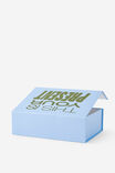 Large Magnetic Flat Pack Box, BLUE SKIES THIS IS YOUR GIFT - alternate image 2
