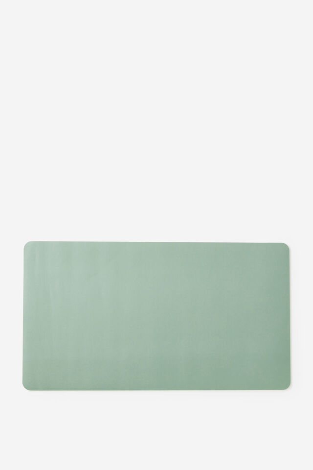 Desk Mat, TYPO GREEN