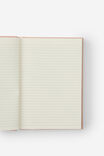 Loft A5 Lined Notebook, Pink Clay Pansy - alternate image 3