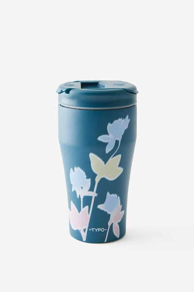 Loft Smoothie Cup 700Ml, ABSTRACT FLORAL/NORTH SEA
