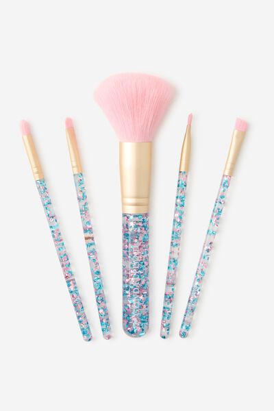 Collab Make-Up Brush 5Pc Set, LCN UNI/WICKED GLINDA