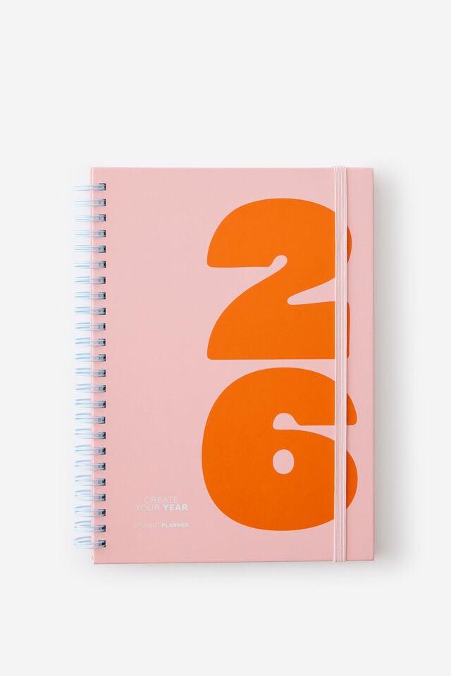 2026 Spiral Planner, PINK