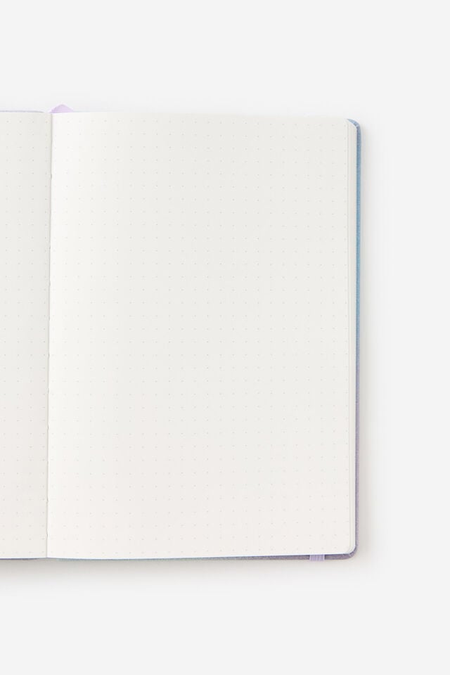 Metro A5 Hard Dot Notebook, DIFFUSION SILVER LILAC
