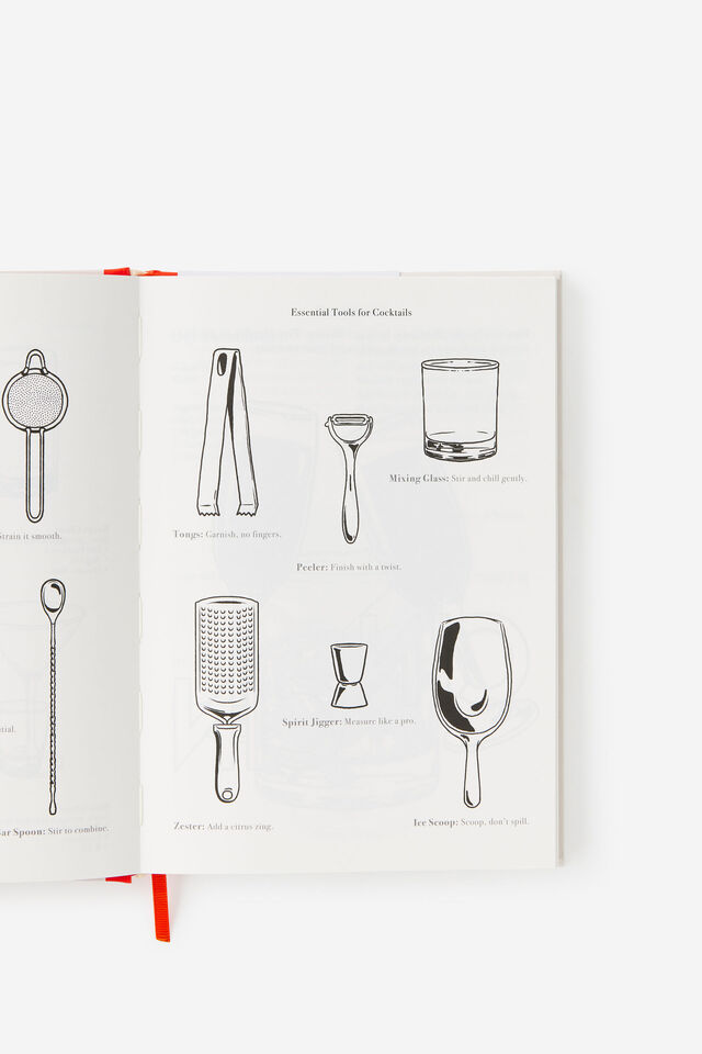 A5 Guided Journal, COCKTAIL