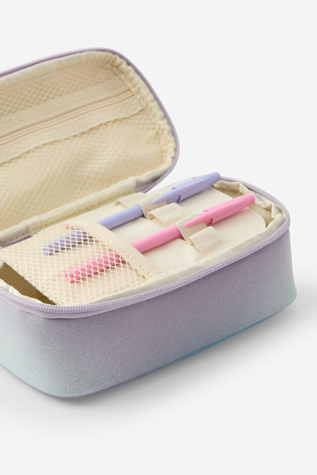 Premium Arlow Pencil Case, DIFFUSION SILVER LILAC