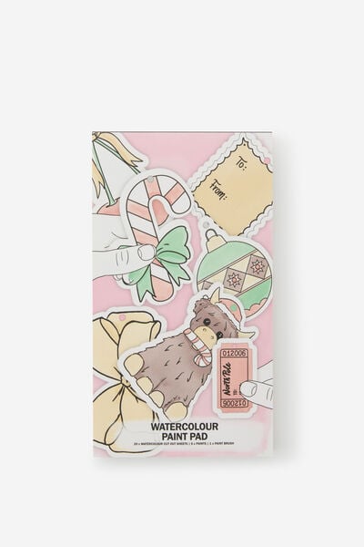 Mini Watercolour Paint Pad 2.0, FEMME XMAS