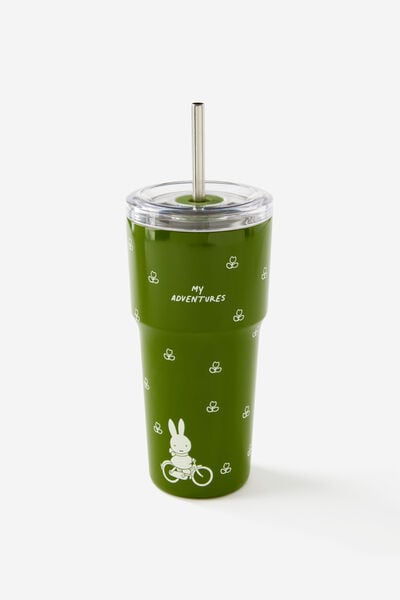 Collector Smoothie Cup 600Ml, LCN MIF MIFFY ADVENTURE GREEN