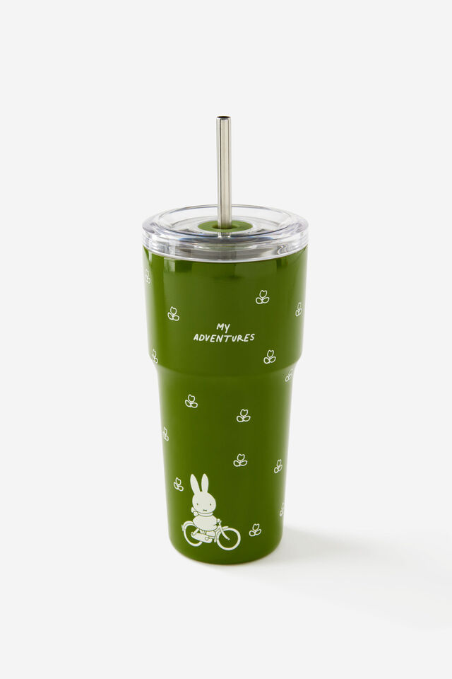 Collector Smoothie Cup 600Ml, LCN MIF MIFFY ADVENTURE GREEN