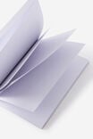 A5 Stitch Bound Watercolour Book, AZURE - example image 3