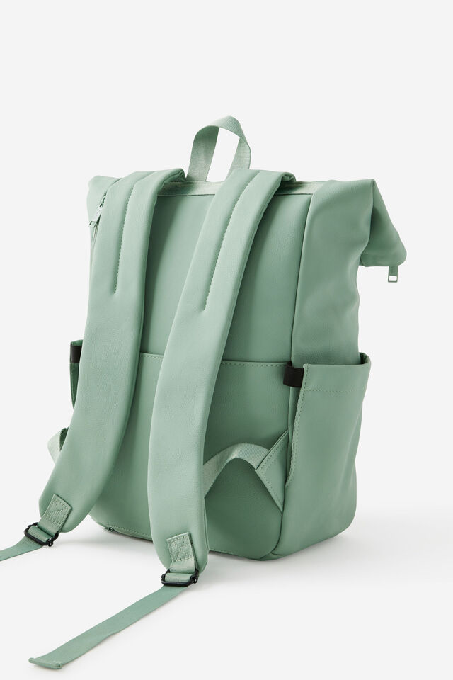 Personalised Pro Backpack, TYPO GREEN