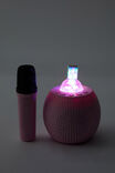 Party Karaoke Speaker With Light, PINK BLOSSOM - alternate image 3