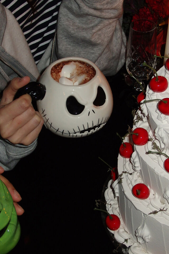Collab Christmas Novelty Shaped Mug, LCN DIS NIGHTMARE JACK SKELLINGTON