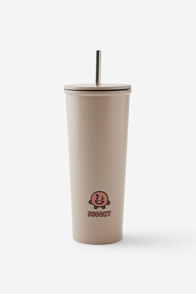 Collab Metal Smoothie Cup, LCN BT21 SHOOKY