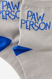 Mid Crew Socks, PAW PERSON - alternate image 3